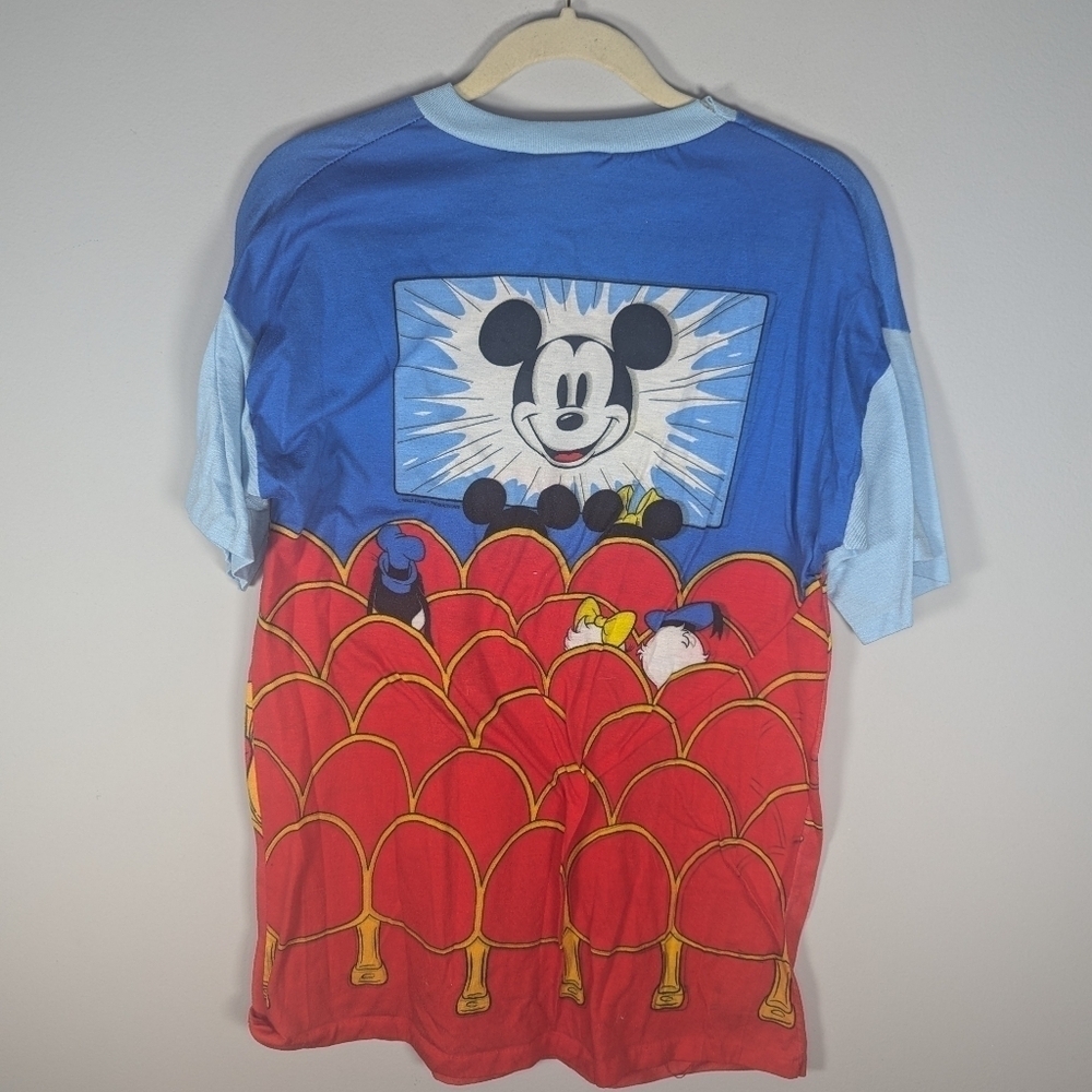 Vintage Disney World Mickey Mouse Pajama Sleep Shirt One Size mickey mouse - Picture 6 of 10